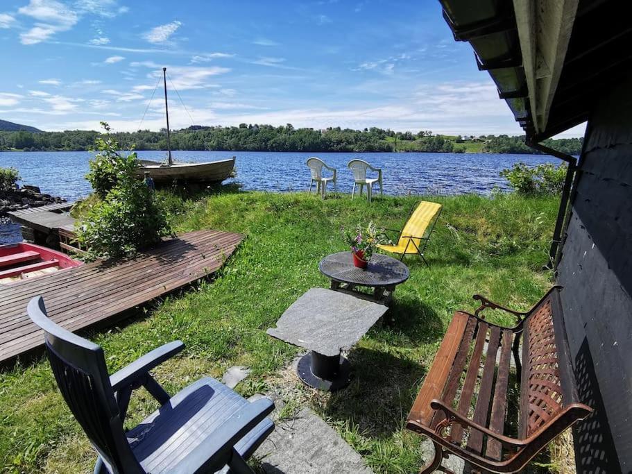 Topfloor Apartment Separate Entranc Nice View Stord Fitjar Exterior foto
