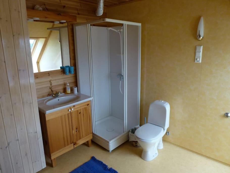 Topfloor Apartment Separate Entranc Nice View Stord Fitjar Exterior foto